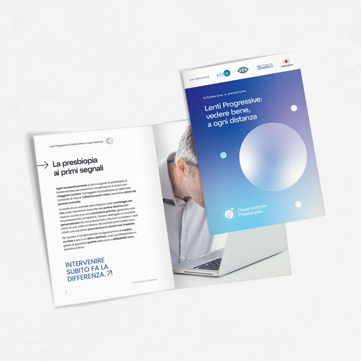 Opuscolo “Lenti Progressive: vedere bene, a ogni distanza”